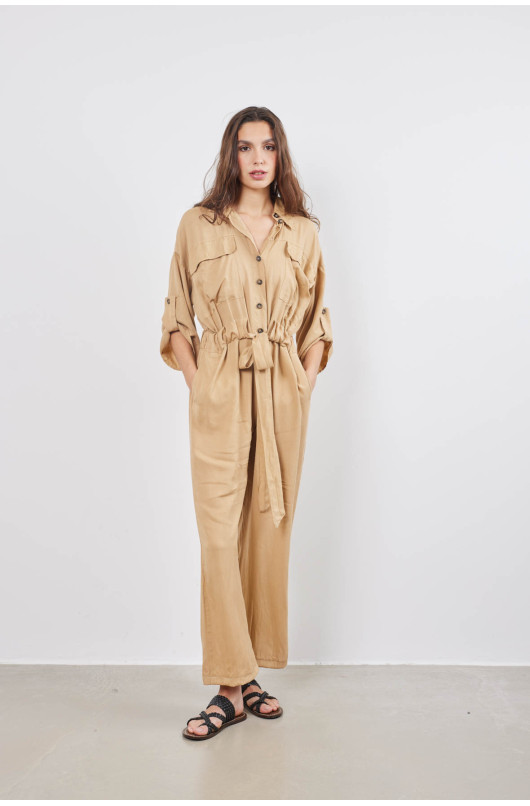 BELTED OVERALLS - 5