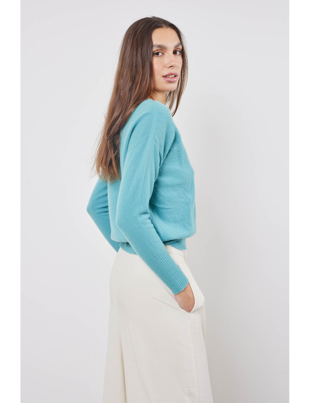 BOATNECK SWEATER - 