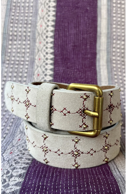 CEINTURE CARTAGO - BEIGE SAHARA - 5