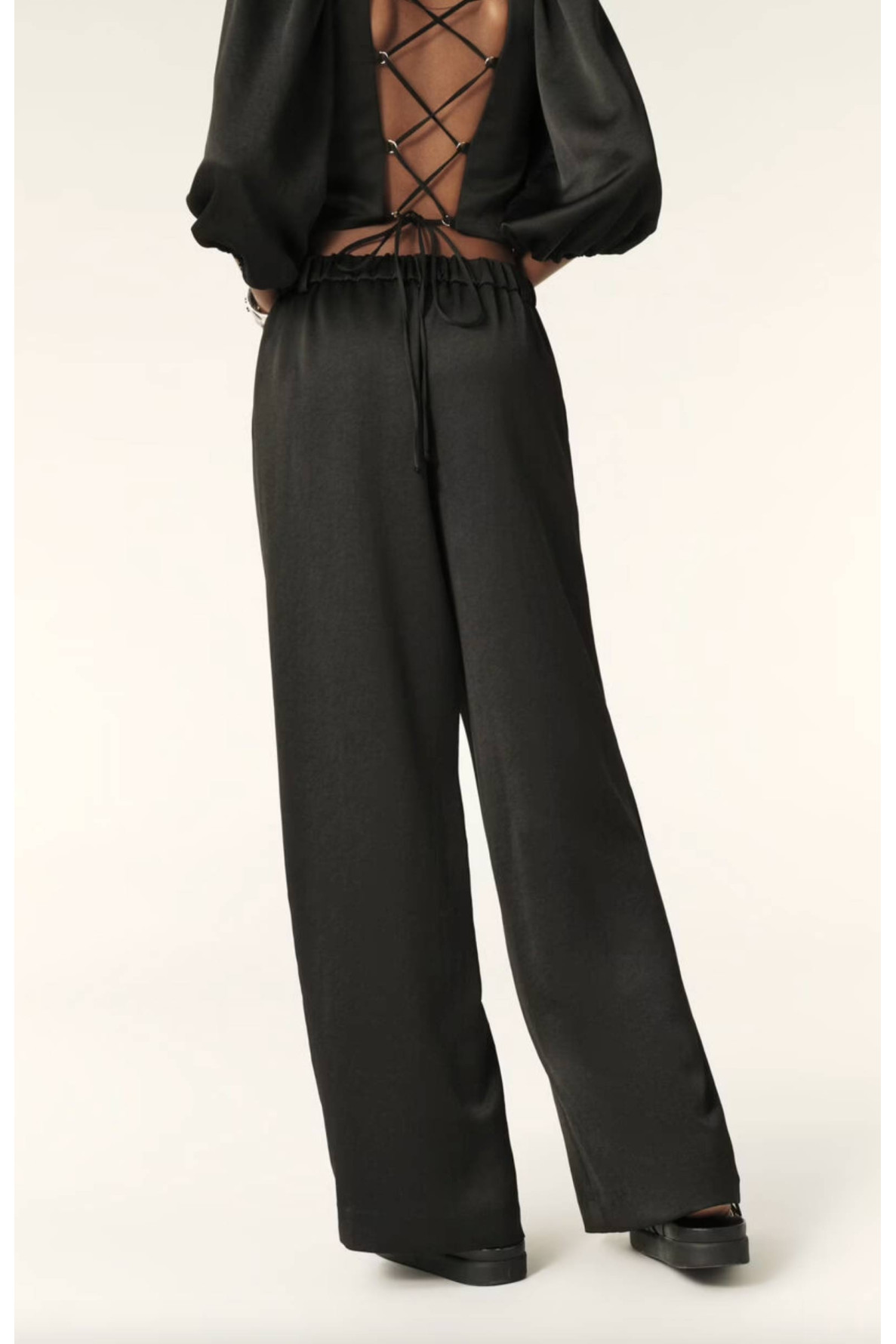 ELASTIC WAIST PANTS - 3