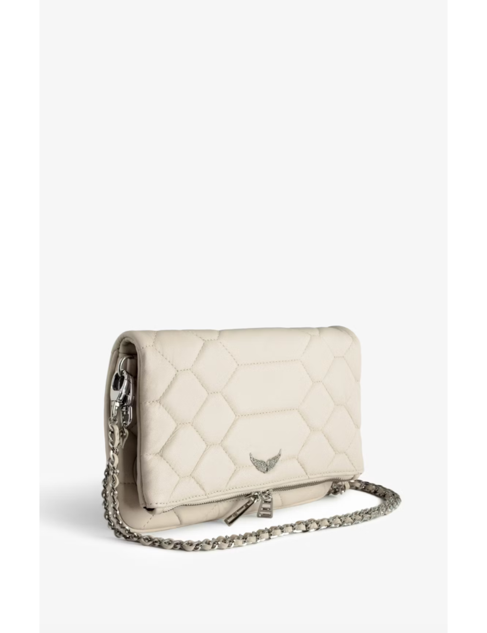 QUILTED ROCK CLUTCH - 