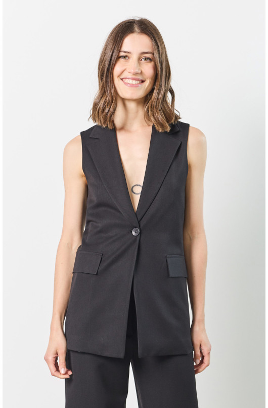 BLAZER SANS MANCHE - 3 - Love at Me - 3 