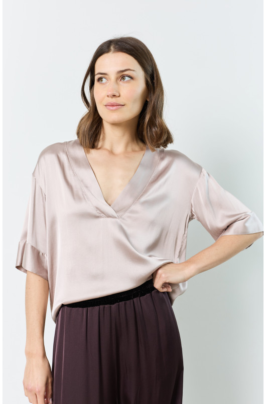 SATIN BLOUSE - 5