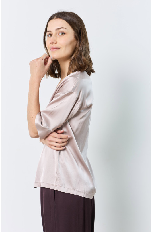 BLOUSE EN SATIN - 6 - Love@me - 6 