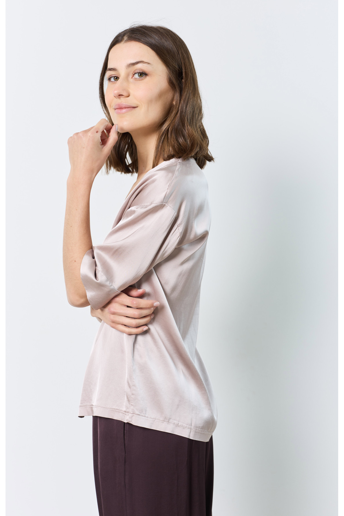 BLOUSE EN SATIN - 6