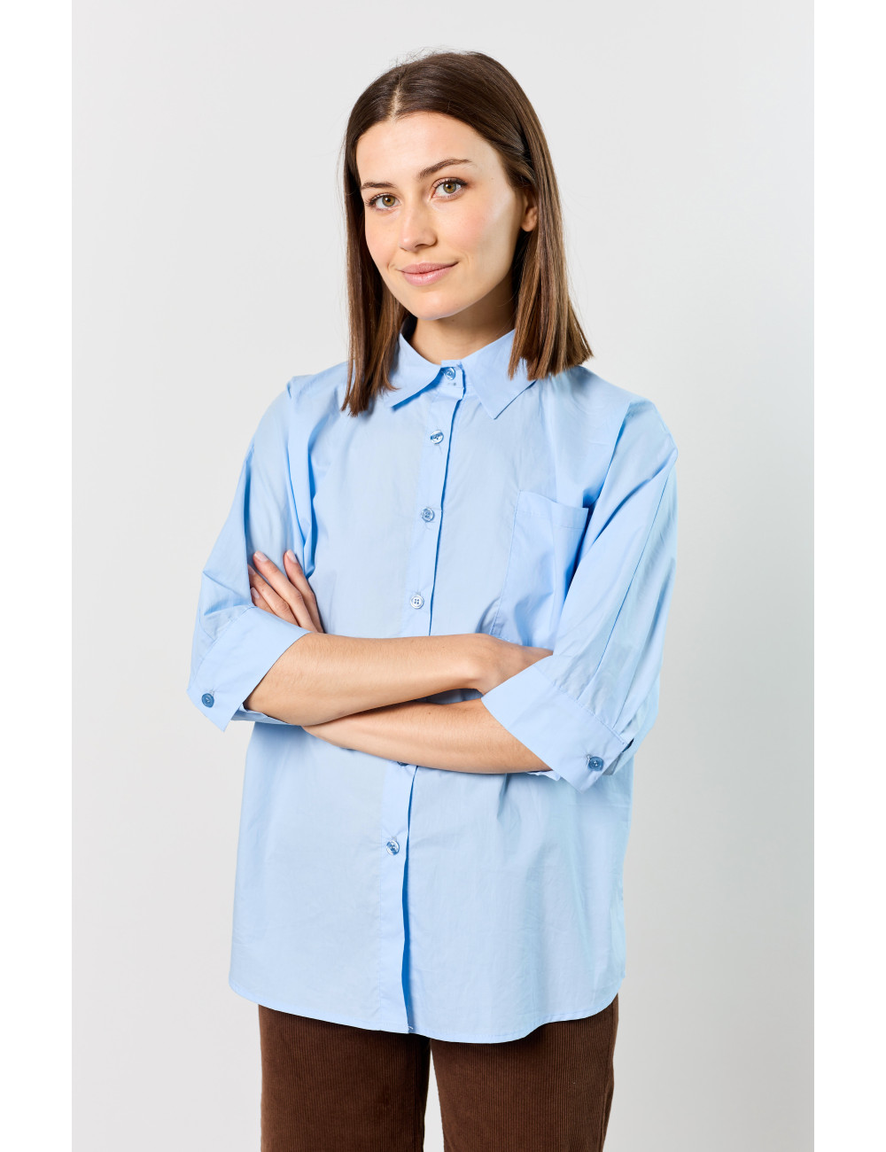 CHEMISE UNIE - 