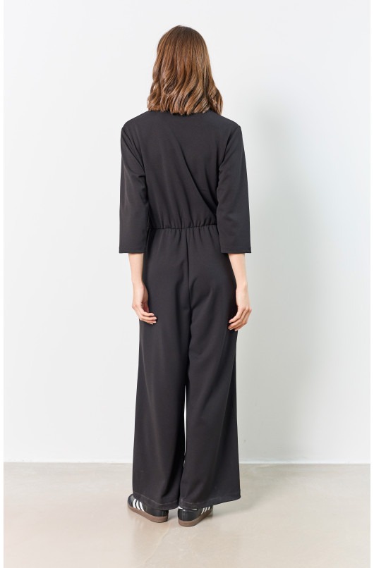 MAO COLLAR JUMPSUIT - 5