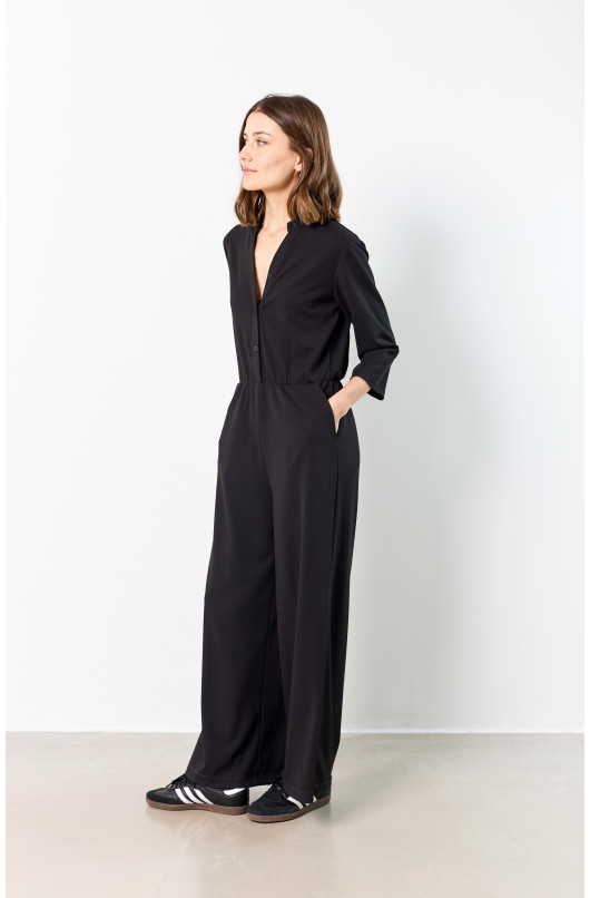 MAO COLLAR JUMPSUIT - 2 - Love at Me - 2 