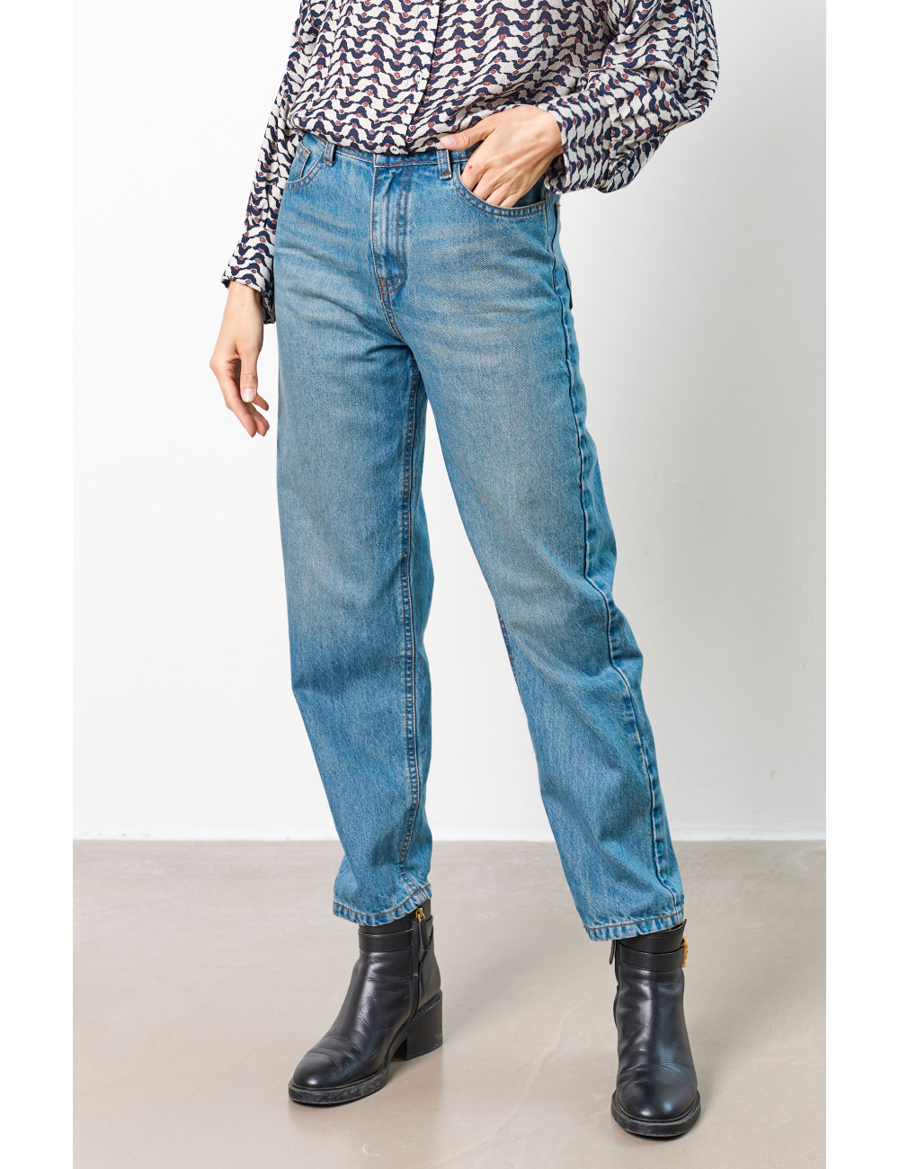 JEANS CAROTTE - 