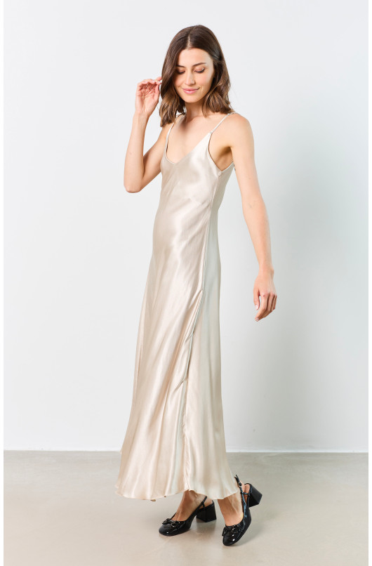 ROBE LONGUE SATIN - 9 - Love@me - 9 