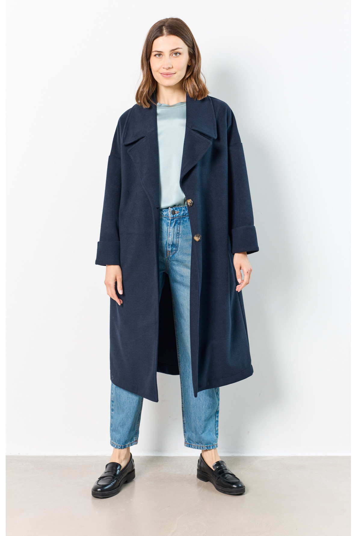 MANTEAU LONG OVERSIZE - 6