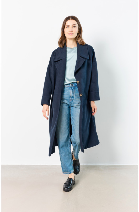 LONG OVERSIZE COAT - 2