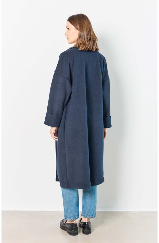 LONG OVERSIZE COAT - 5