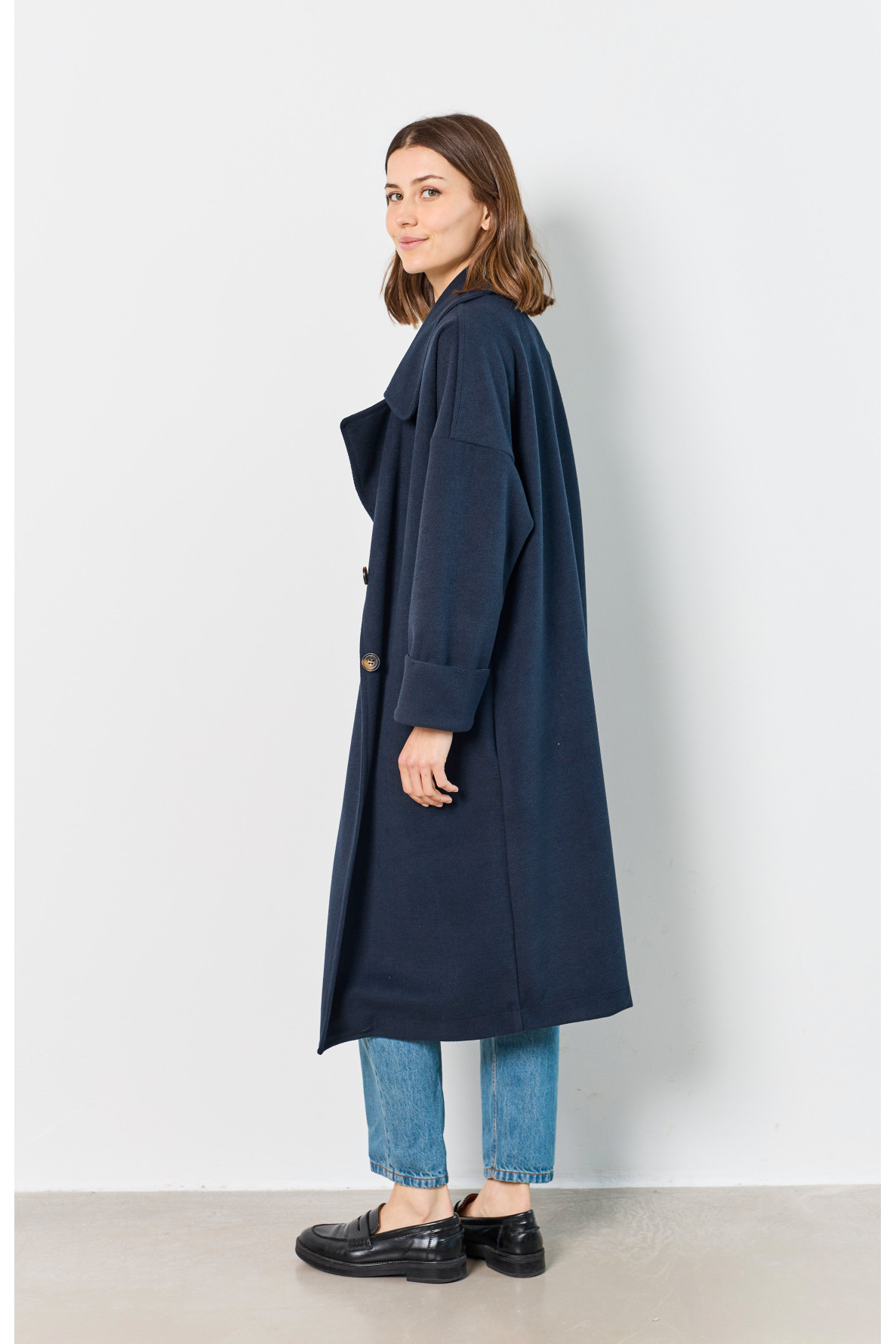 LONG OVERSIZE COAT - 4