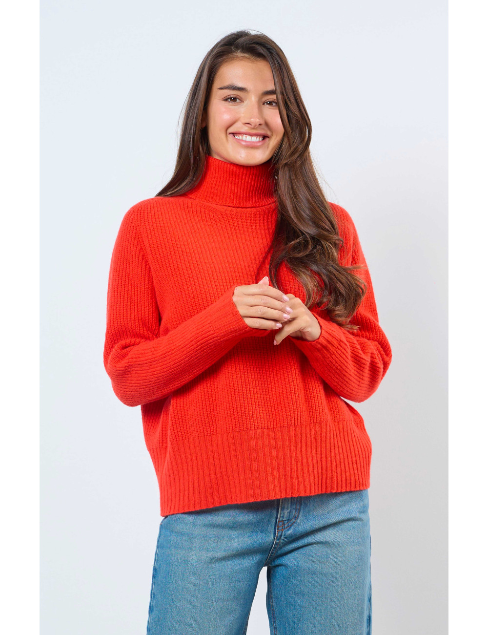 PULL COL ROULÉ - 