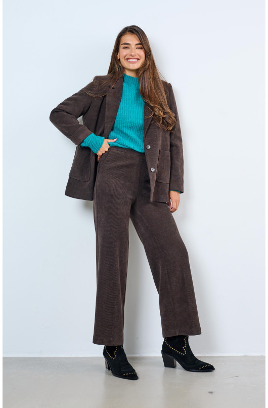 SOFT VELVET BLAZER - 2 - The Korner - 2 