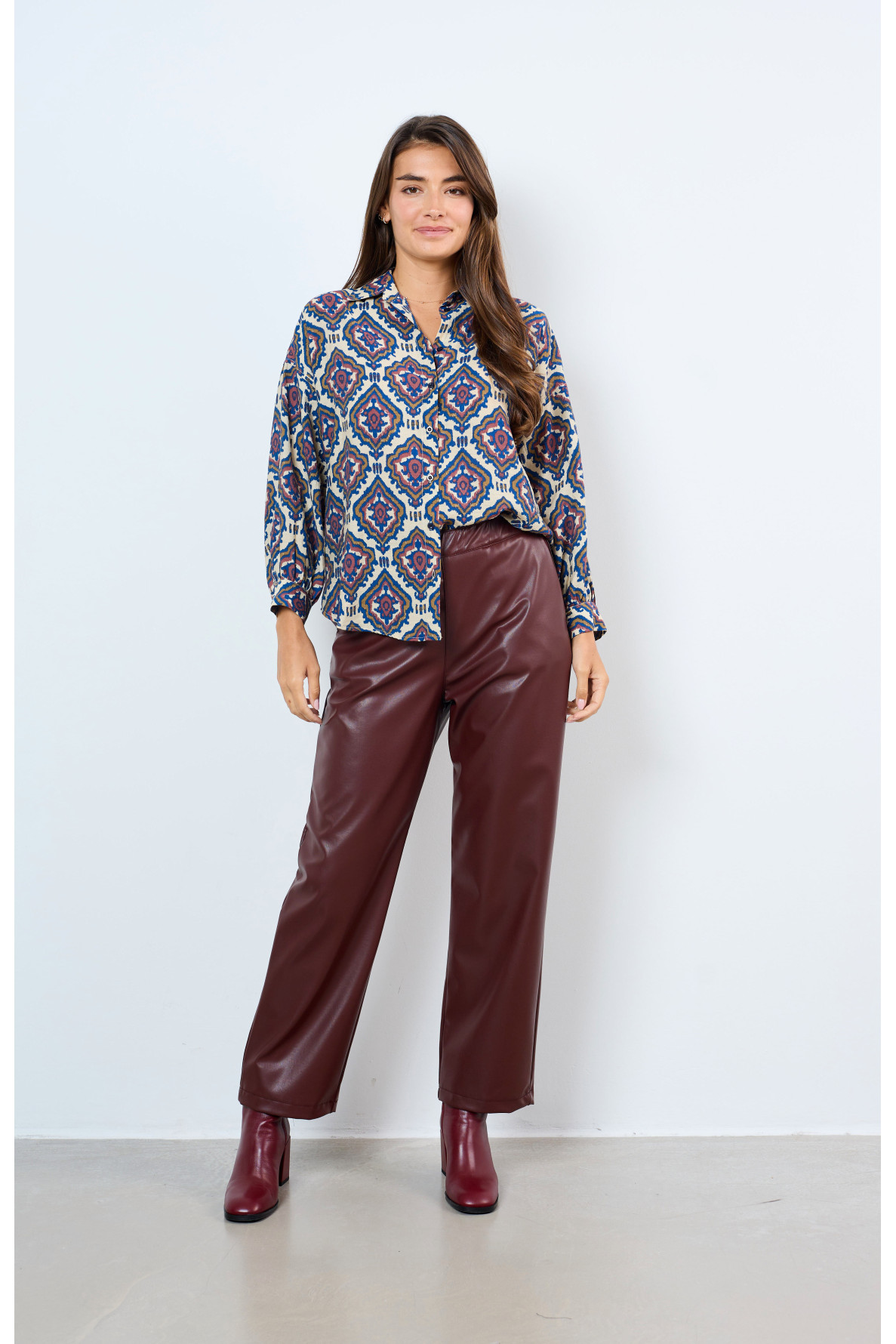 AZTEEKSE PRINT BLOUSE - 2