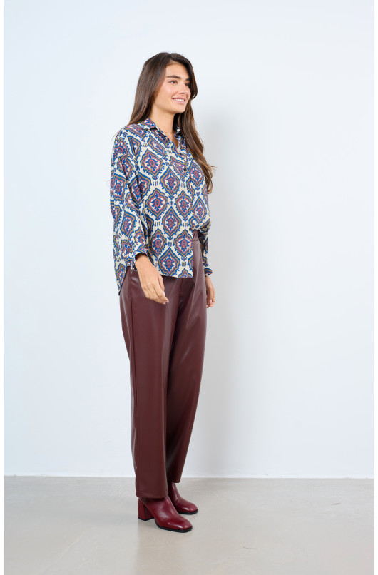 AZTEC PRINT SHIRT - 3 - The Korner - 3 