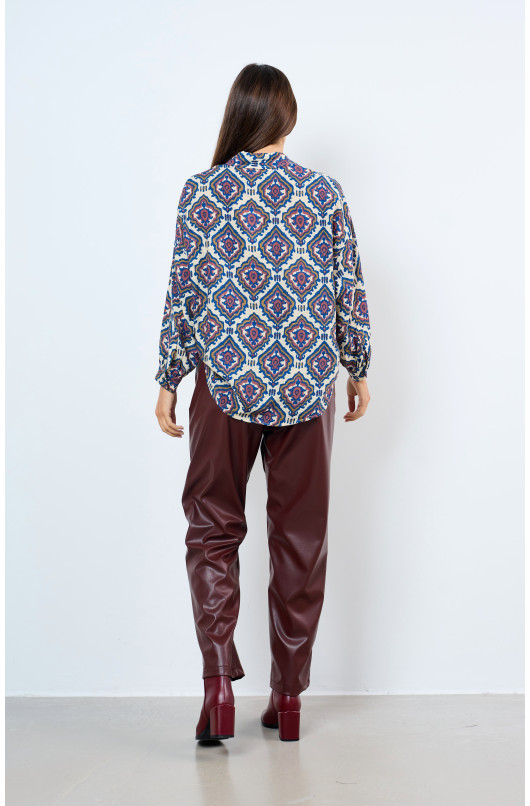 AZTEC PRINT SHIRT - 4