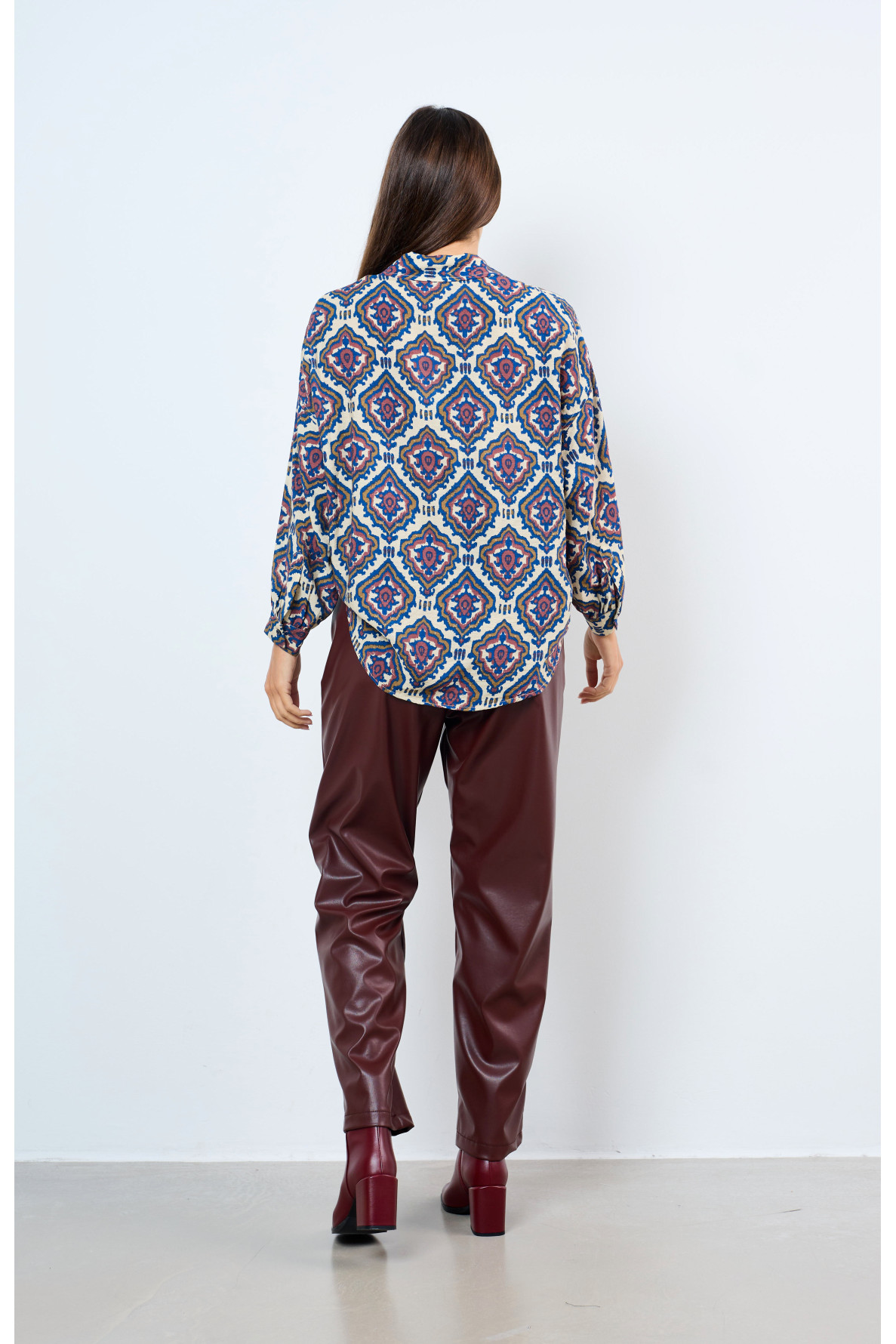 AZTEEKSE PRINT BLOUSE - 4