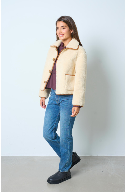 REVERSIBLE SHEEPSKIN JACKET - 2 - Hod - 2 