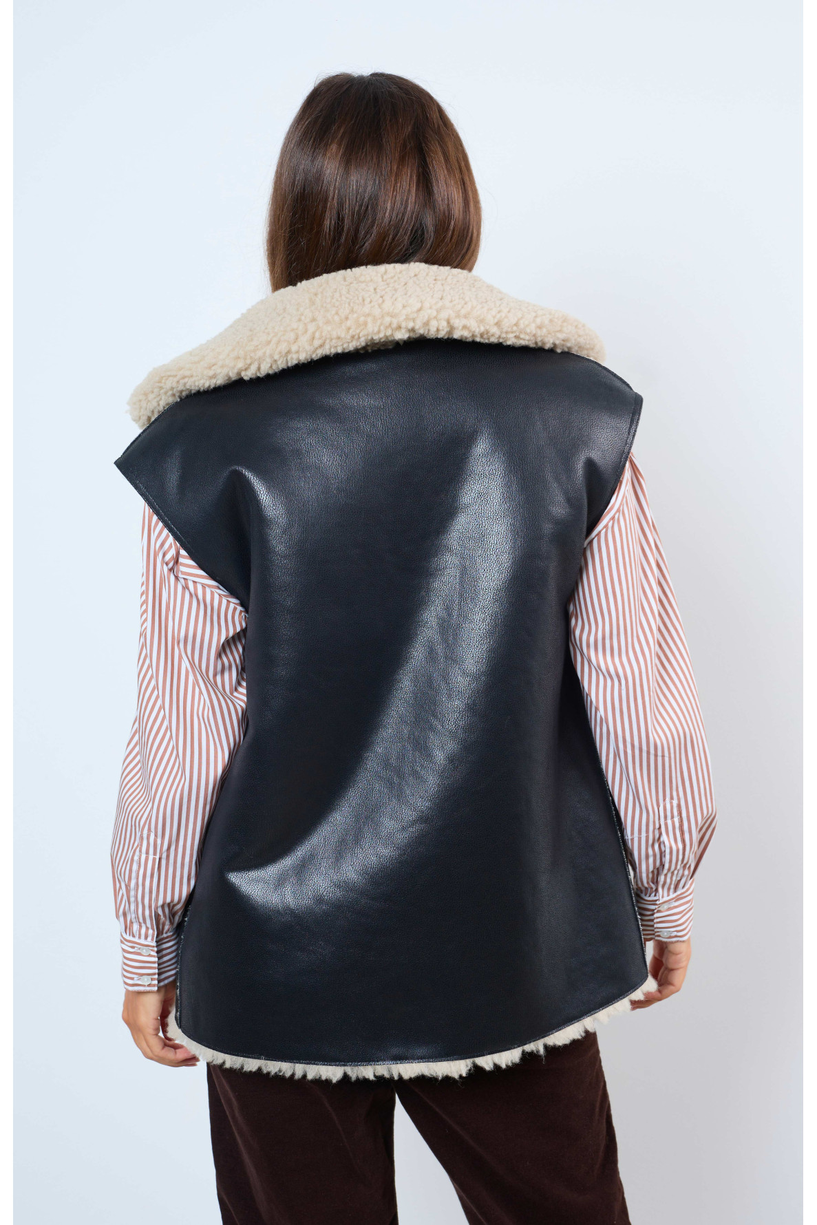 REVERSIBLE SHEEPSKIN JACKET - 3