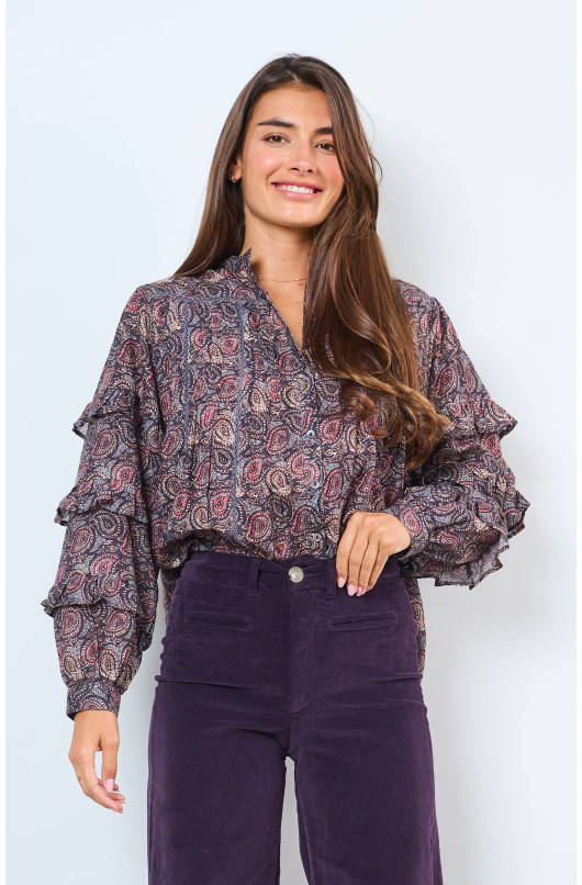 BLOUSE MET VOLANTEN - 5