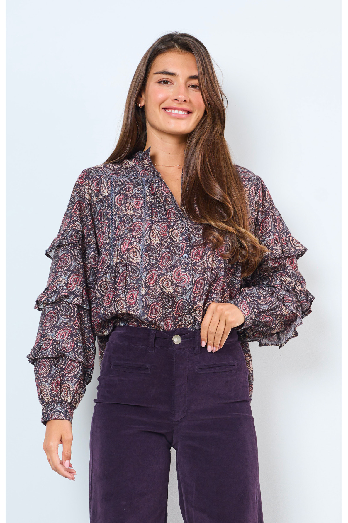 BLOUSE MET VOLANTEN - 5