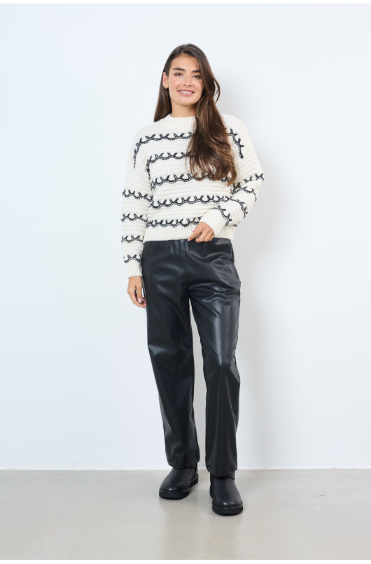 TWO-TONE SWEATER - 1 - The Korner - 1 