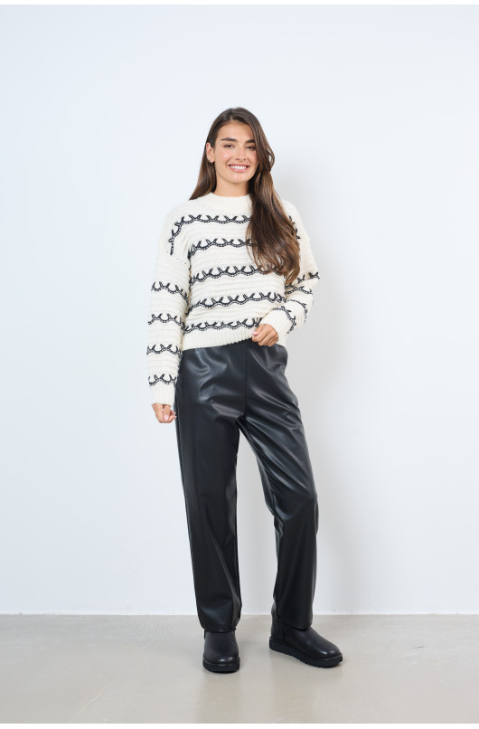 TWO-TONE SWEATER - 3 - The Korner - 3 