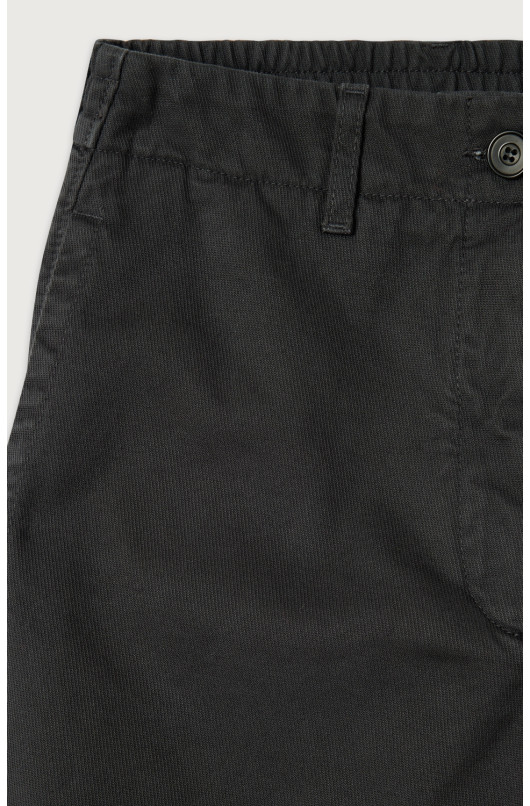 PANTALON EN COTON NOIR - 2 - American Vintage - 2 