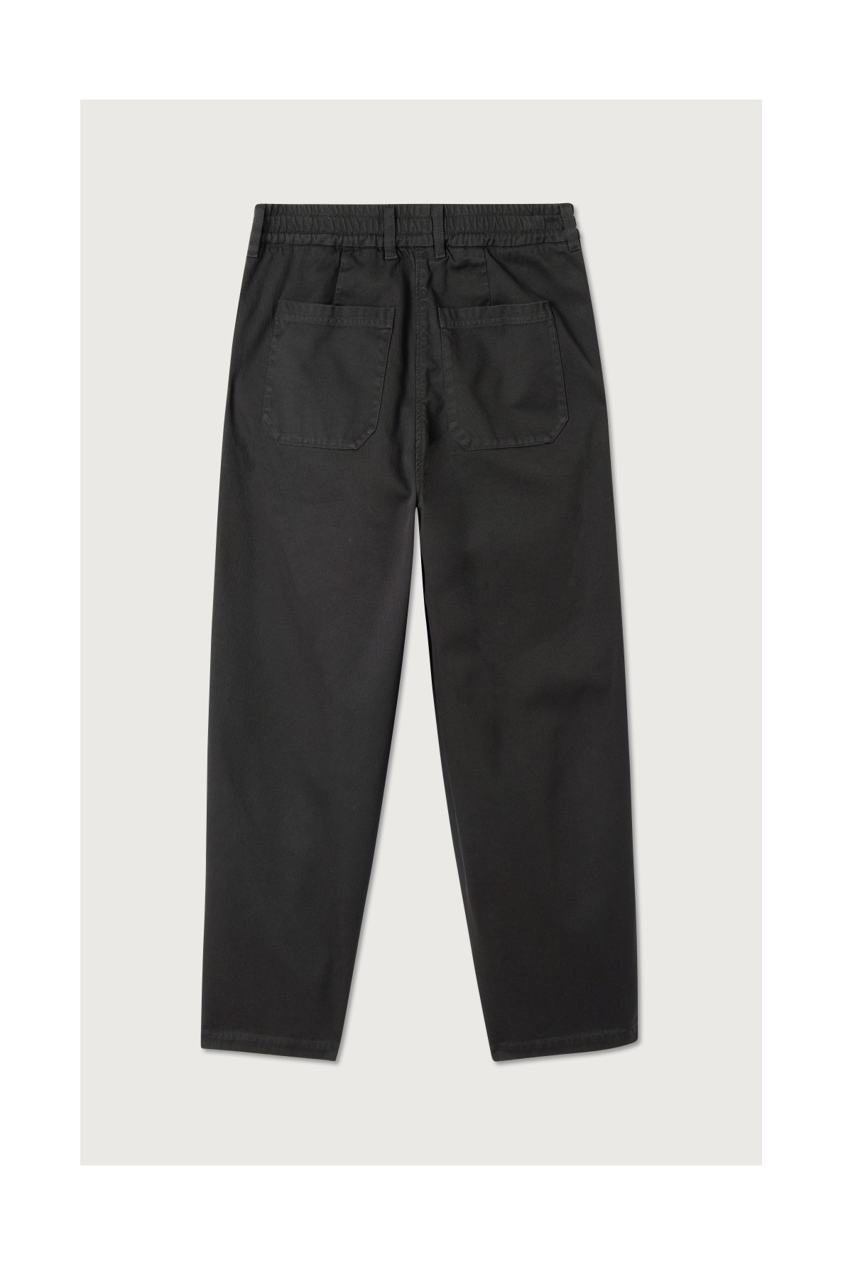 BLACK COTTON PANTS - 3