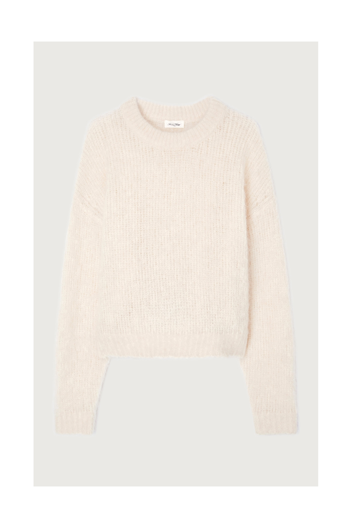 MOHAIR WOOL CREWNECK SWEATER - 3