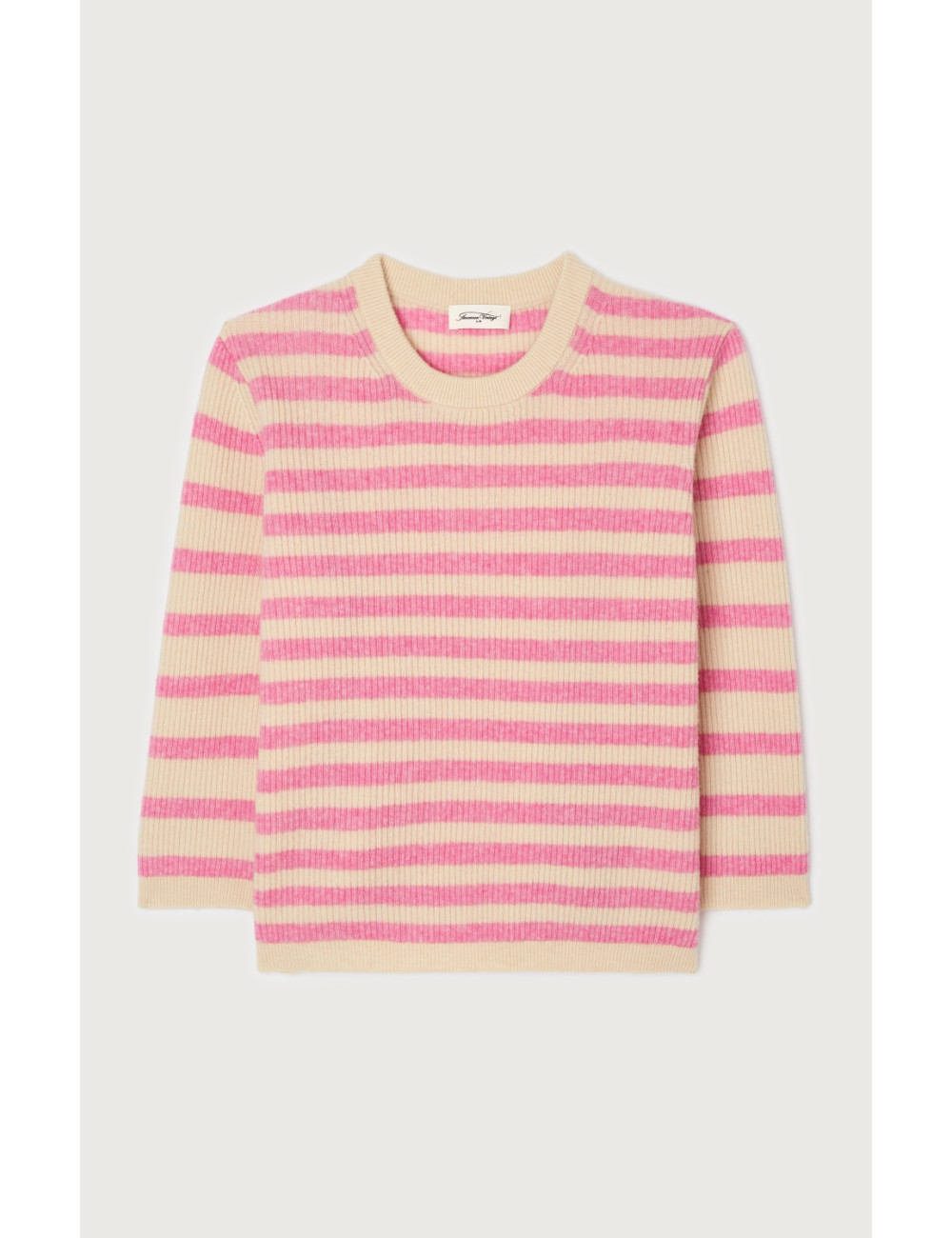 WOOL CREWNECK SWEATER - 