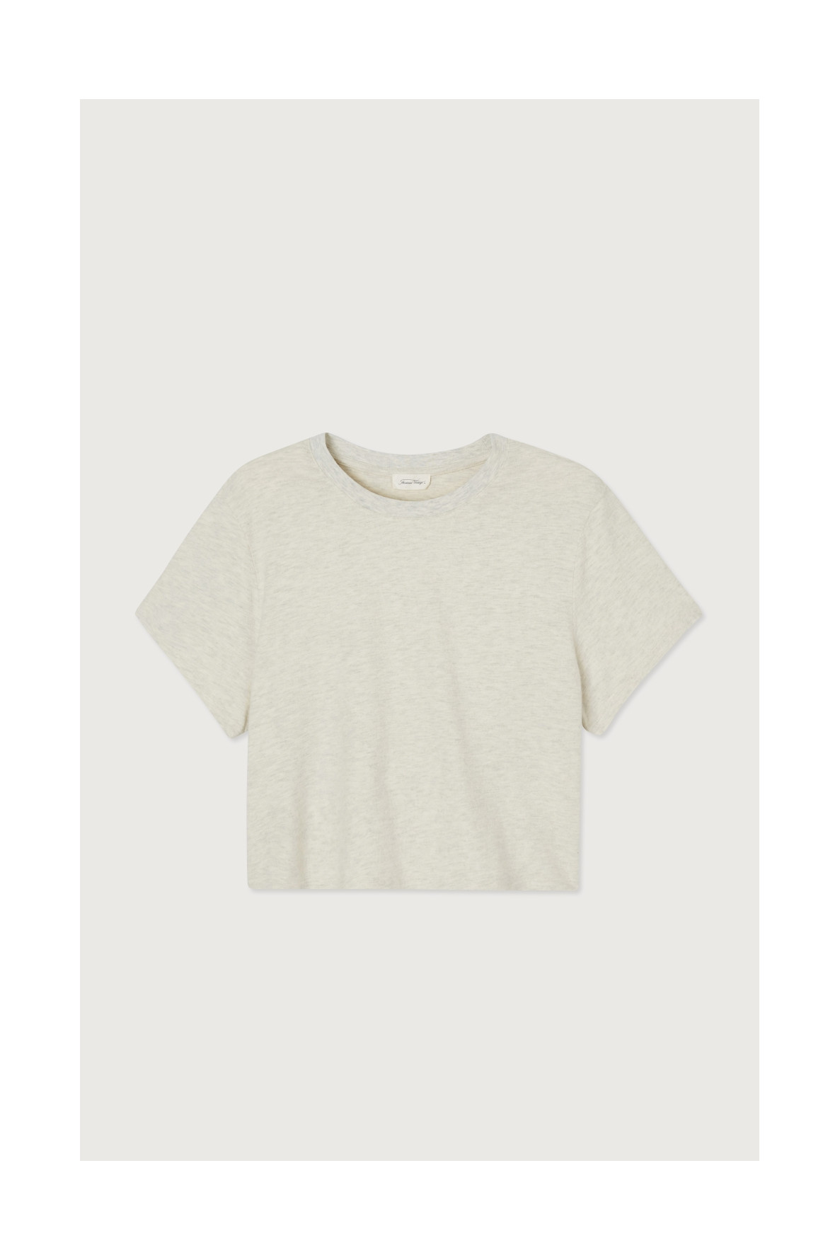 T-SHIRT COTON GRIS - 1