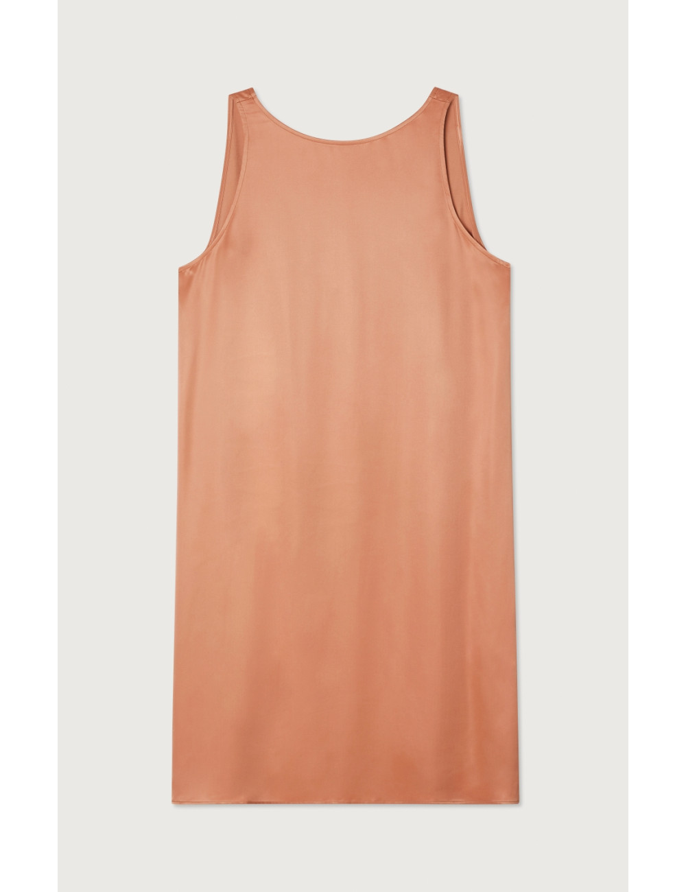 SLEEVELESS SILK DRESS - 