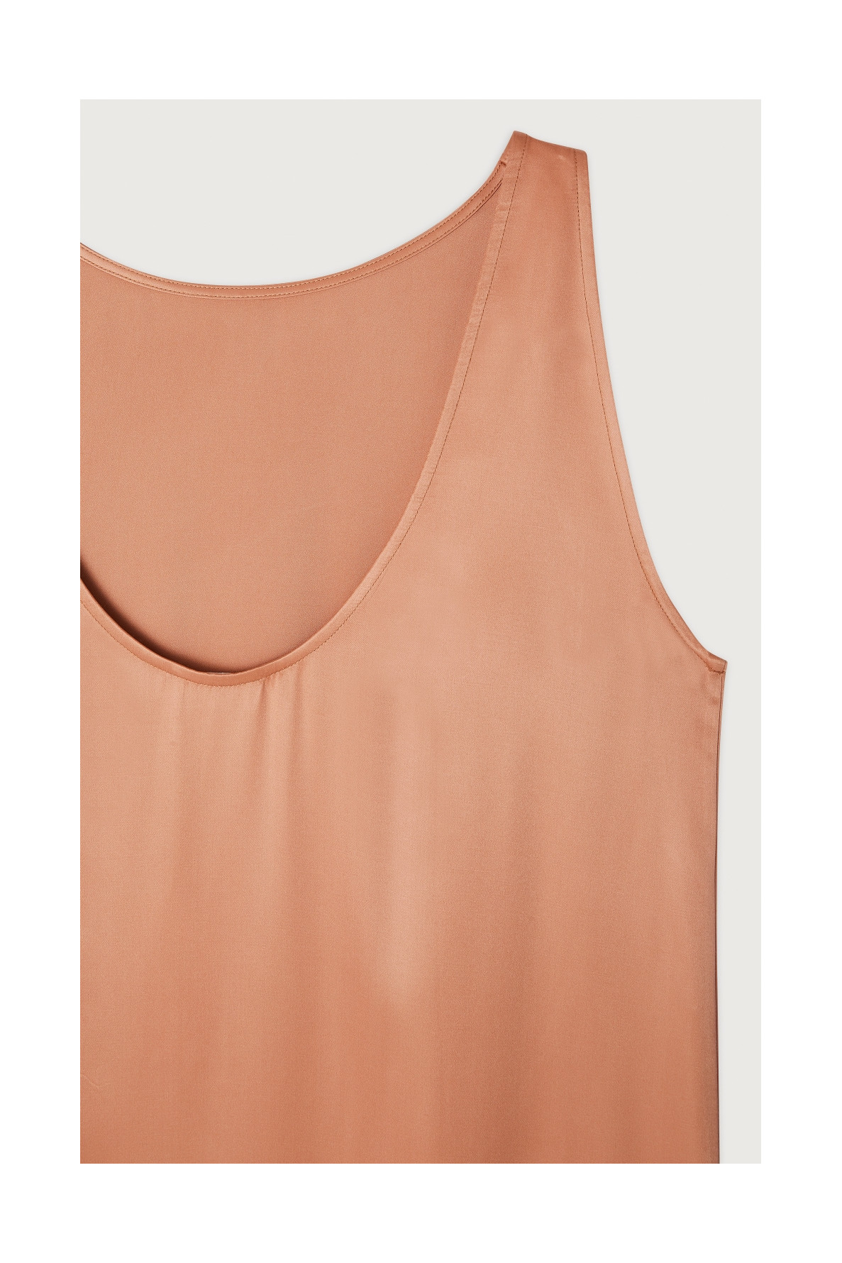 SLEEVELESS SILK DRESS - 2