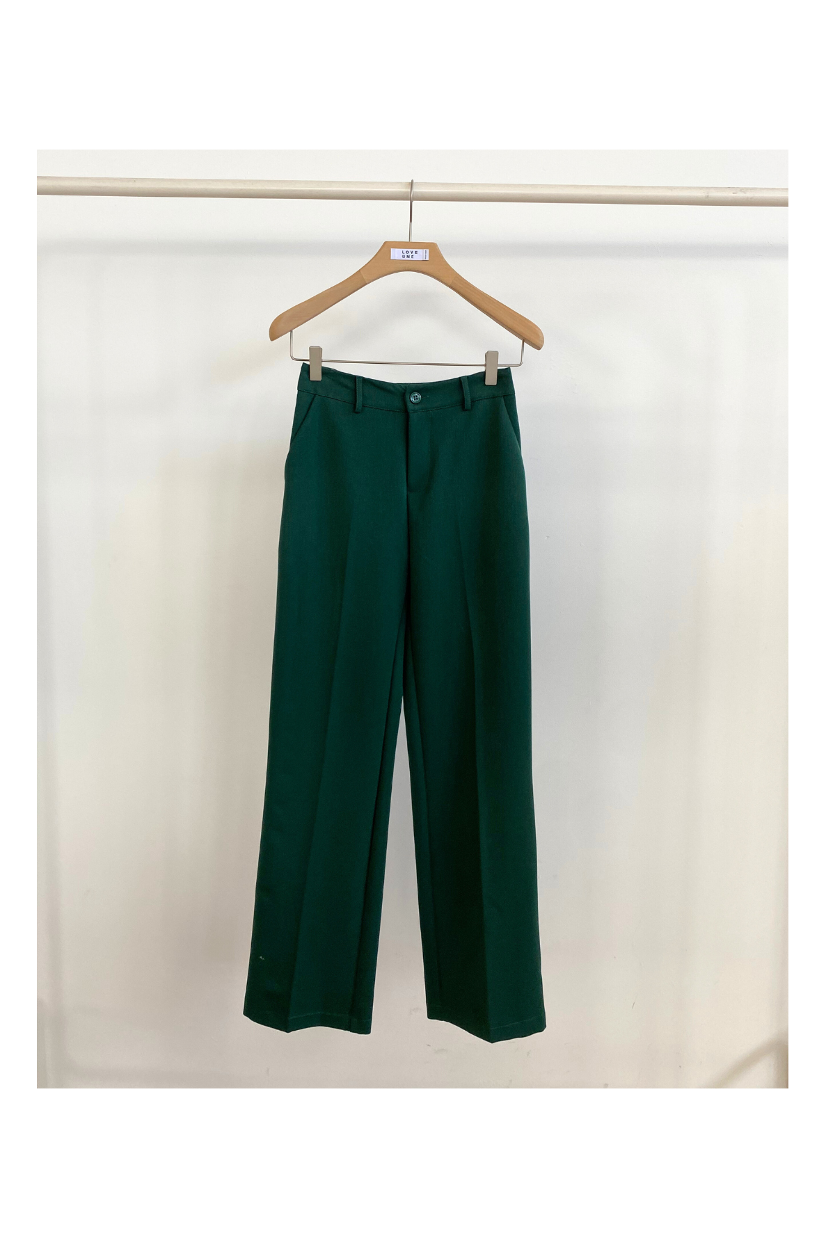 CITY STRAIGHT PANTS BUTTON - 1