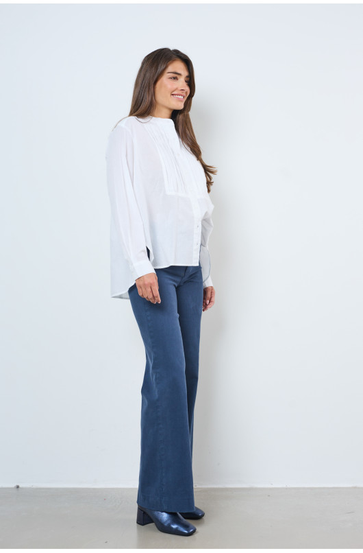 PANTALON VELOURS ÉVASÉ - 2