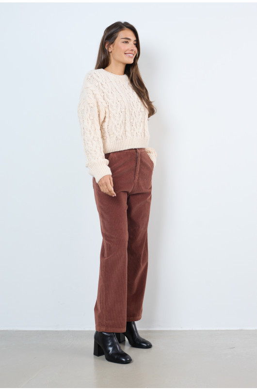 PANTALON EN VELOURS - 2