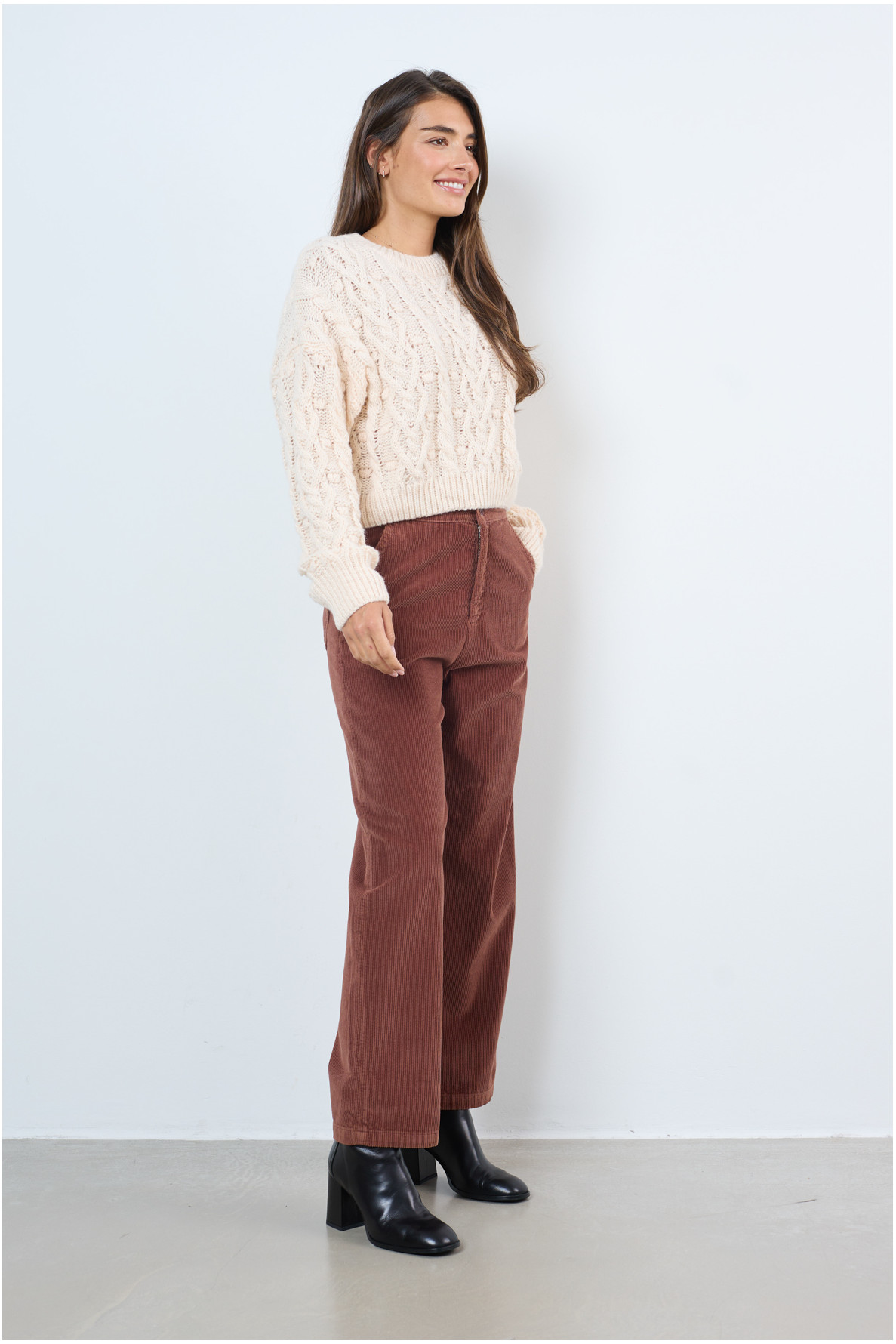 PANTALON EN VELOURS - 2