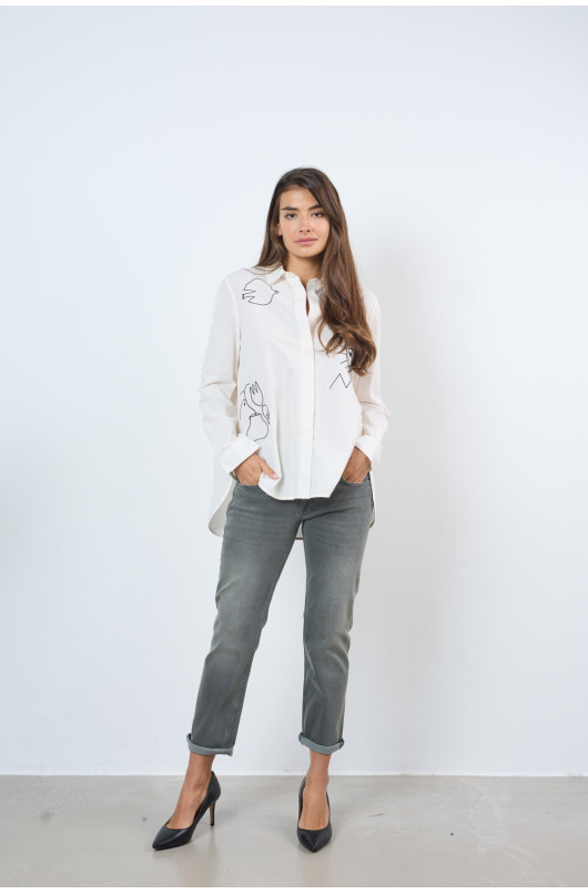 NINA WIDE JEANS - 1 - Reiko - 1 