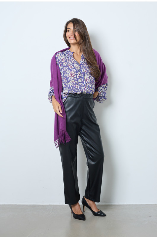 PANTALON SIMILICUIR - 1 - Reiko - 1 