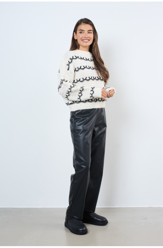 PANTALON SIMILICUIR - 3 - Reiko - 3 