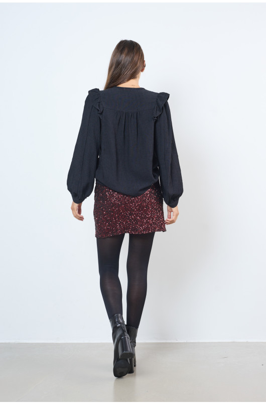 BLOUSE MET LANGE MOUWEN - 3 - See U Soon - 3 