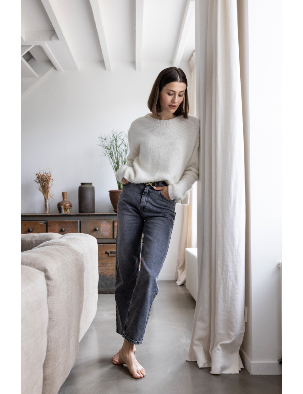 JEANS CAROTTE - 