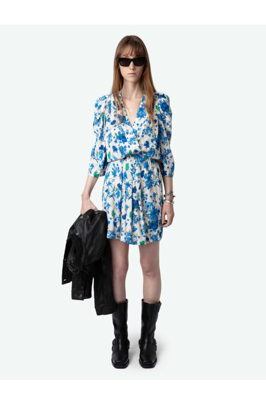 ruz crepe garden flowers - 1 - Zadig & Voltaire - 1 