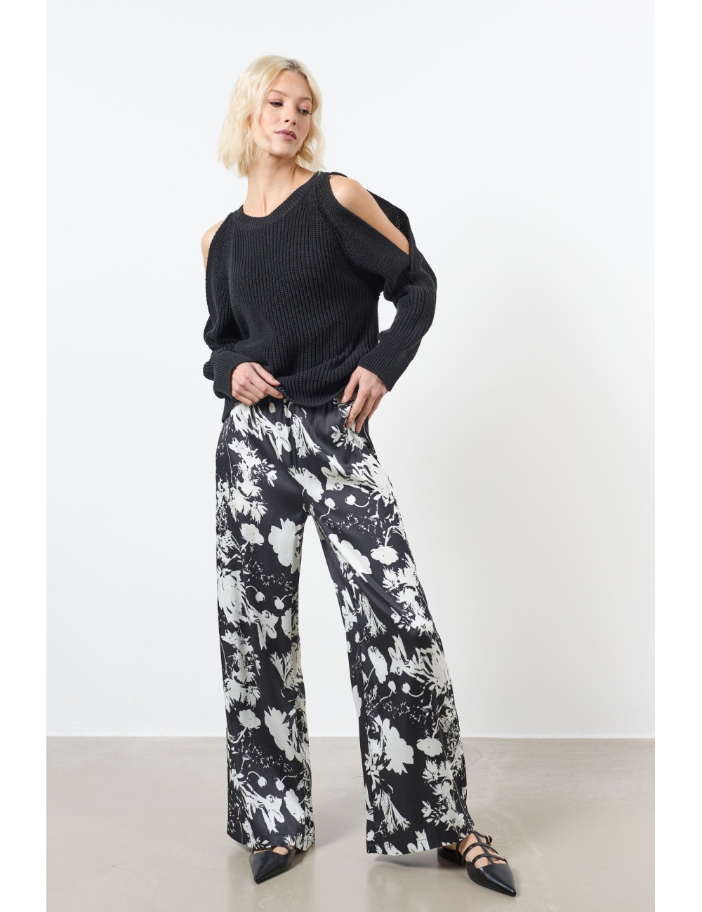 pantalon elastique stin print - 