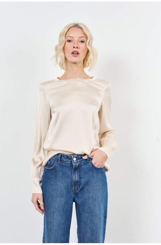 blouse col rond manches longues - 2 - Love at Me - 2 