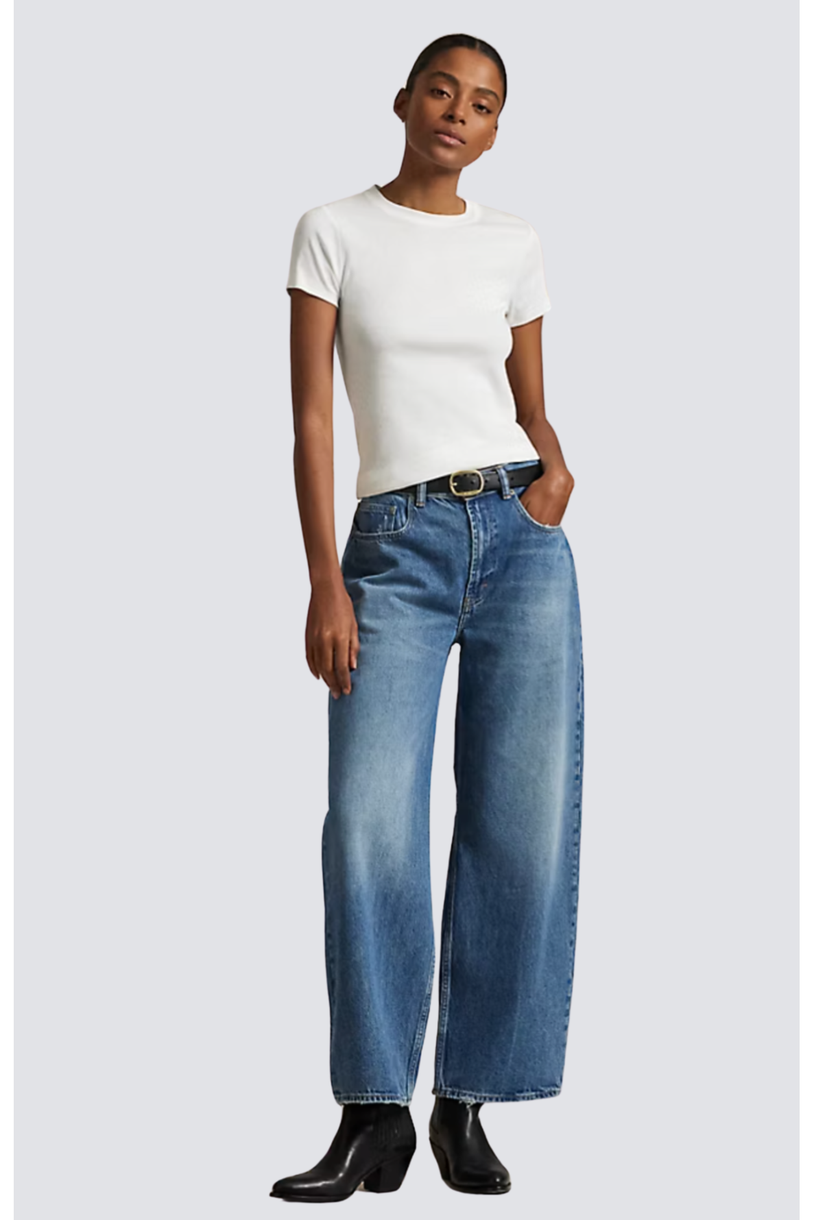 jean large long - 2